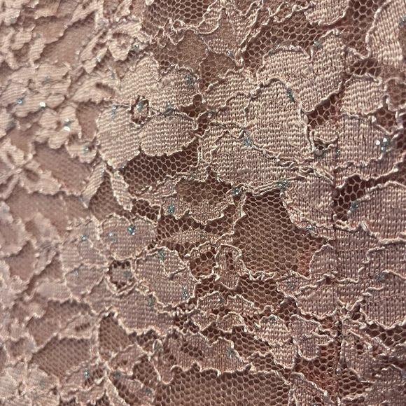 Worn 1x. Like New. Girls sz 16 dress flower floral sleeveless tank sparkle. - Picture 6 of 10